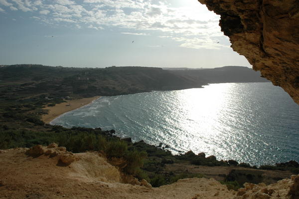 Overlooking Ramla l-Hamra