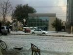 Snow Fall in Lahore 2