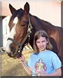 Scarlet the Quarter Horse