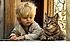 kittyandboyinwindow