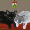 mistletoe kitties