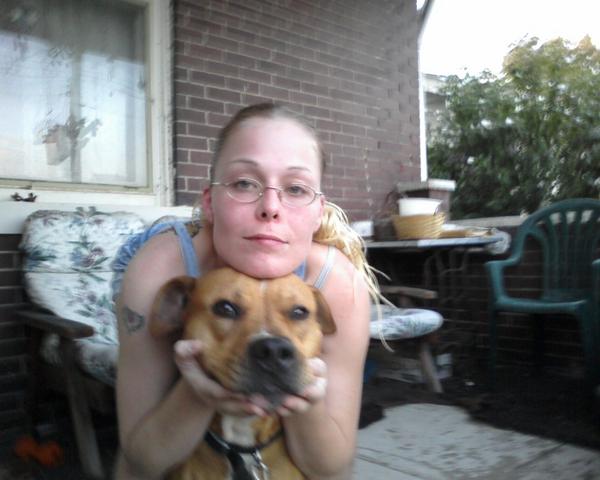 Carrie n BooBoo... My daughter & HER dog