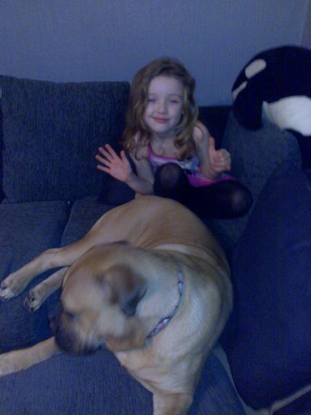 storm and my daughter victoria