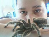 My crazy owner with that bug!!