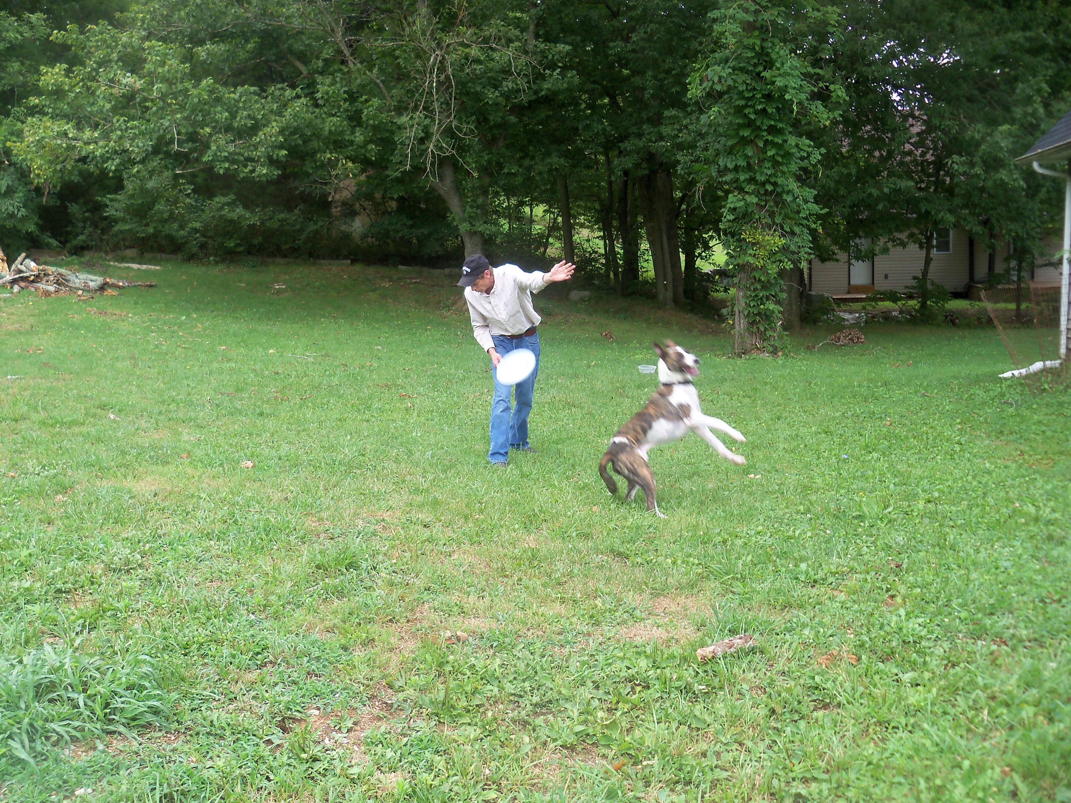 Me and Braggo haveing some fun