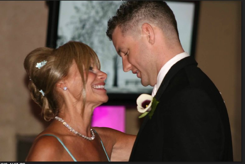My son at his wedding last month