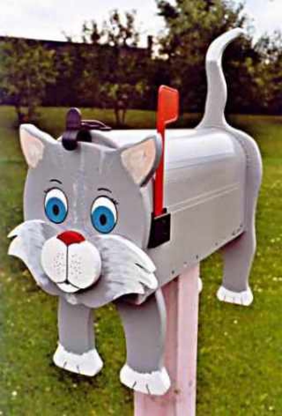 grey cat